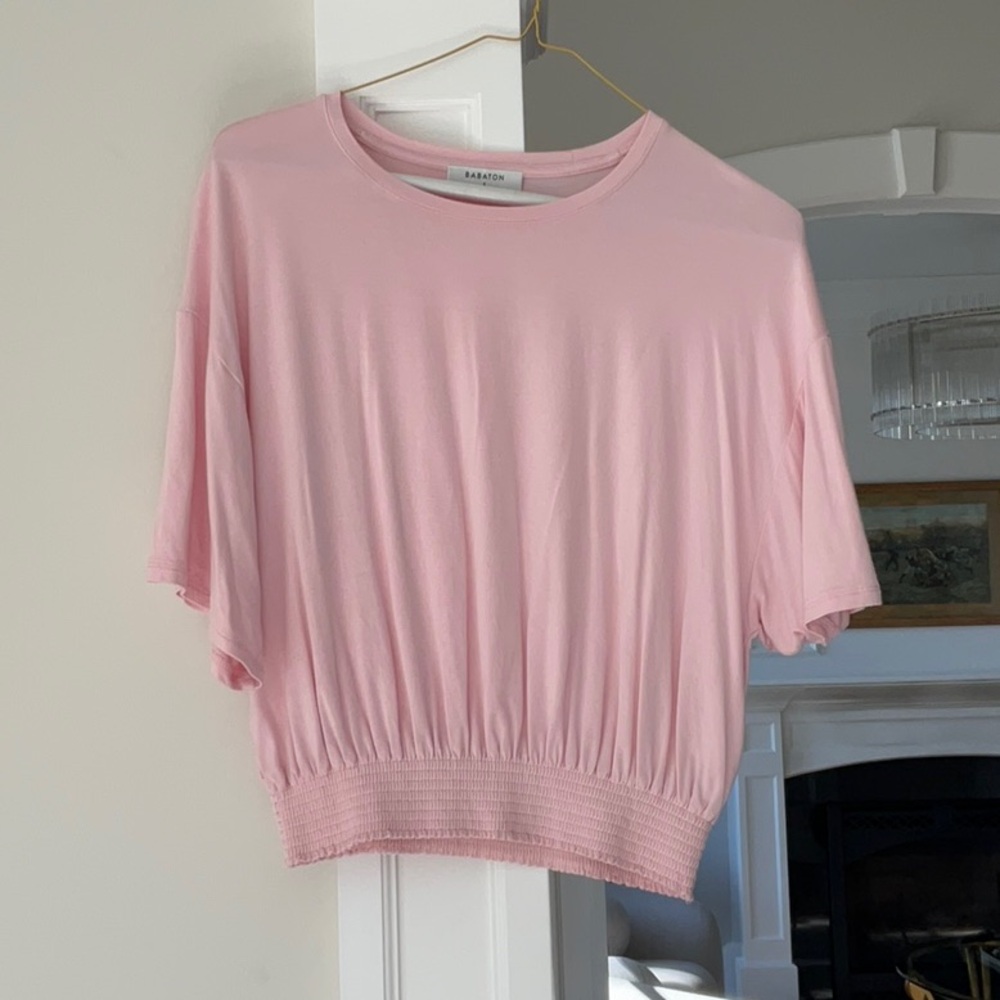 Babaton pink shirt